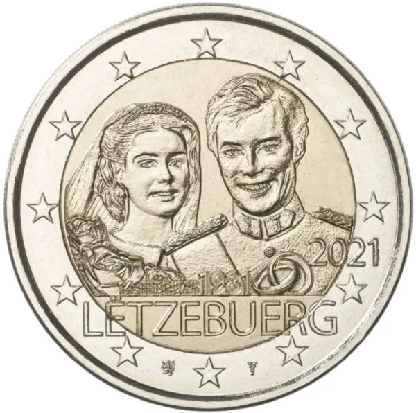 40. Hochzeitstag von Großherzog Henri (Relief)
