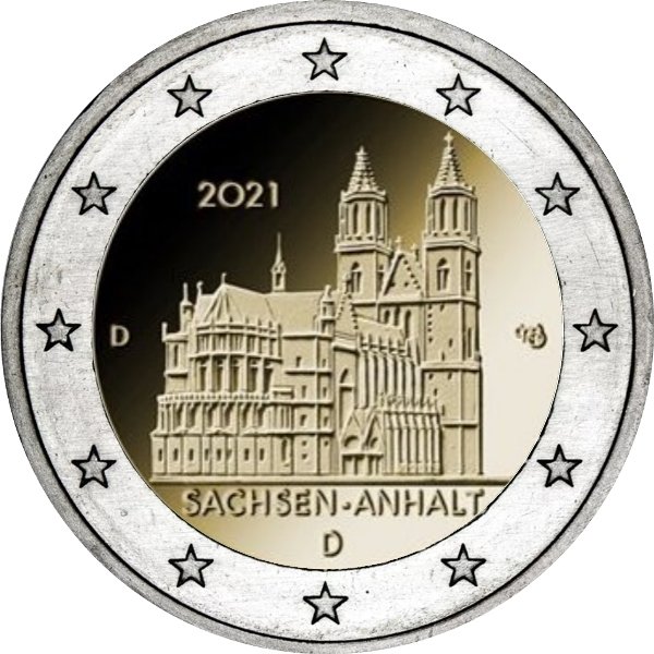 2 Euro Münzen 2021 Berlin